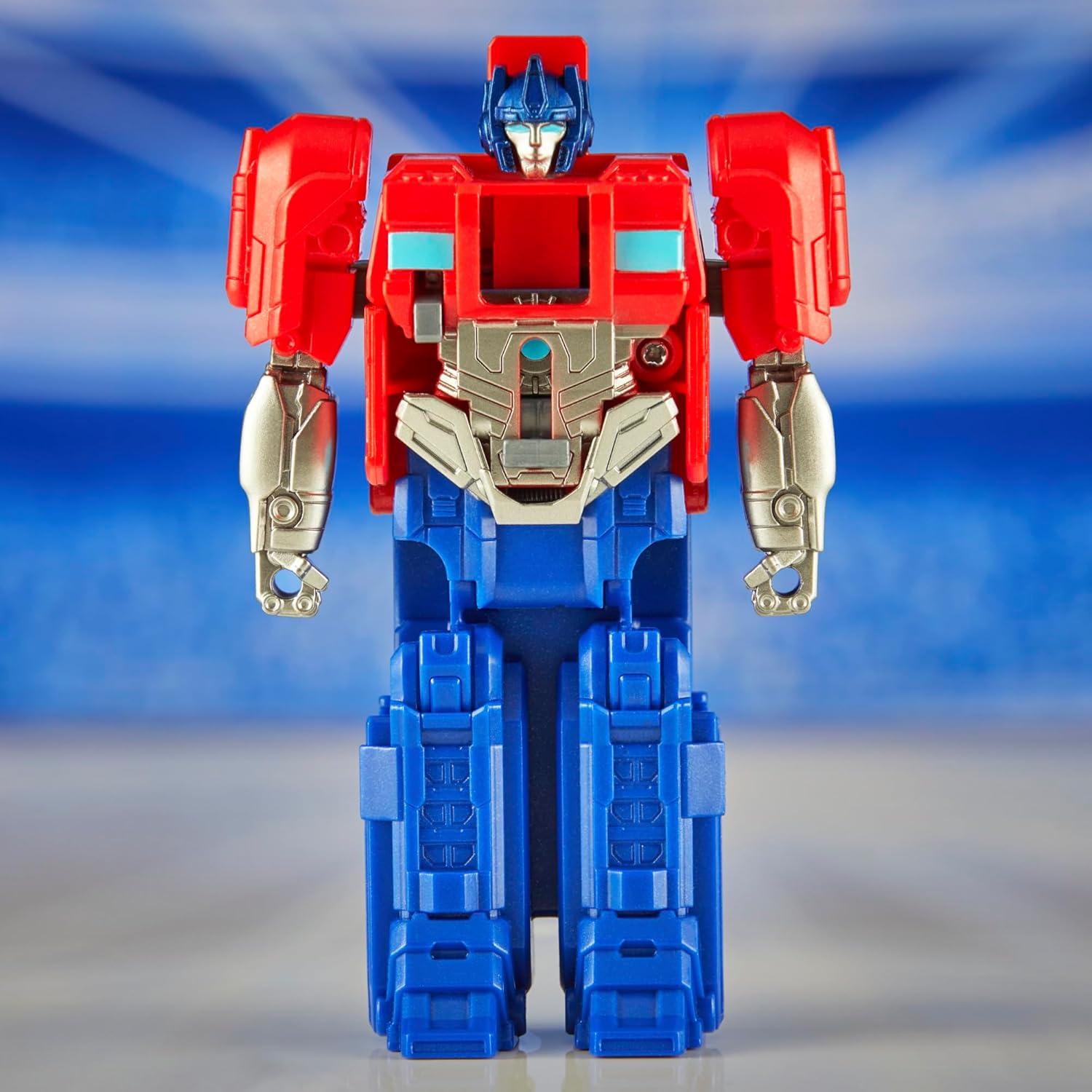 Figura de Acción Transformers One Optimus Prime 10 cm 2 en 1