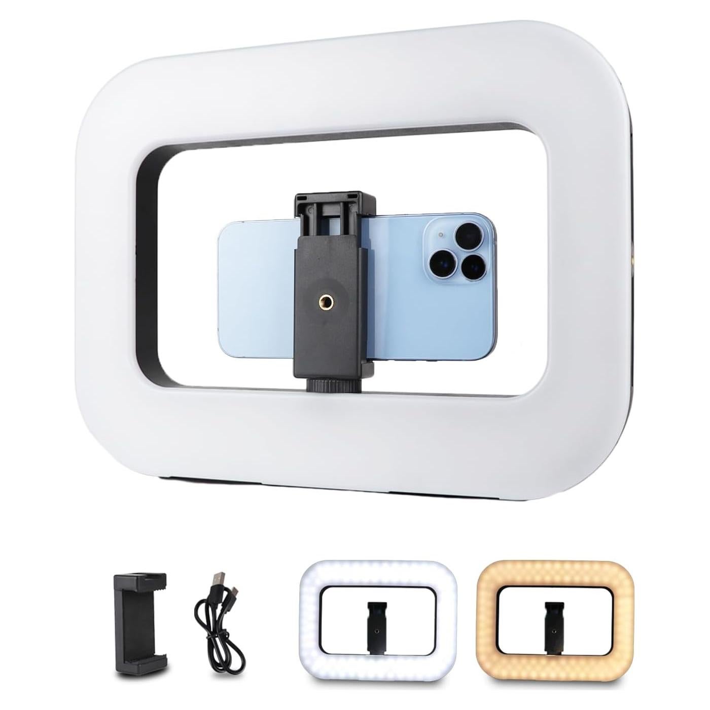 Estabilizador de Video para Smartphone WBLOOMSI con Luz LED 8000mAh