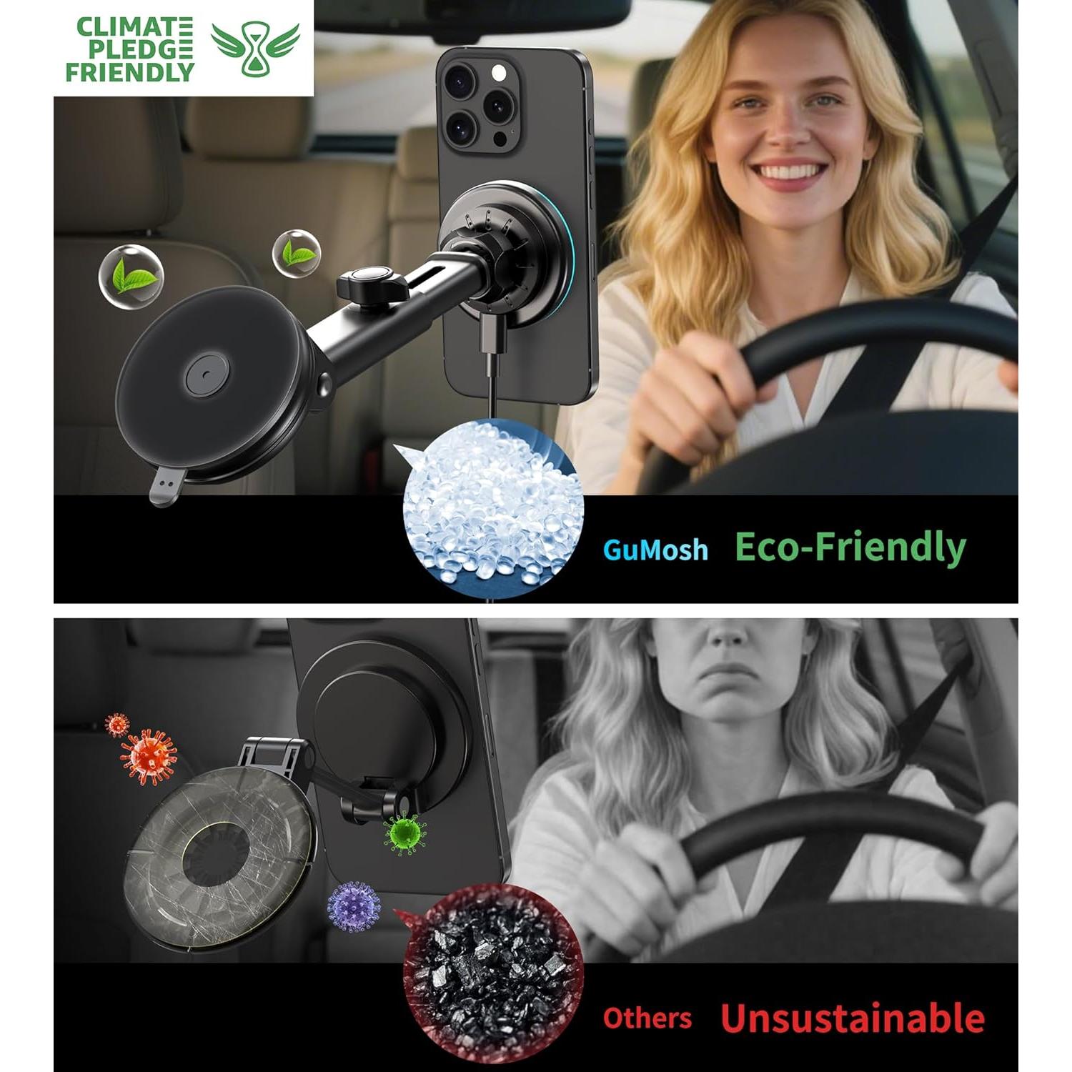 Cargador de Coche MagSafe Shenzhen T208-F Inalámbrico 357g