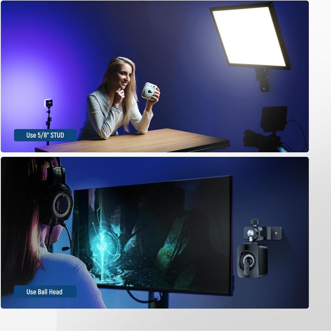 Soporte de Montaje en Pared y Techo NEEWER Tipo T 2kg