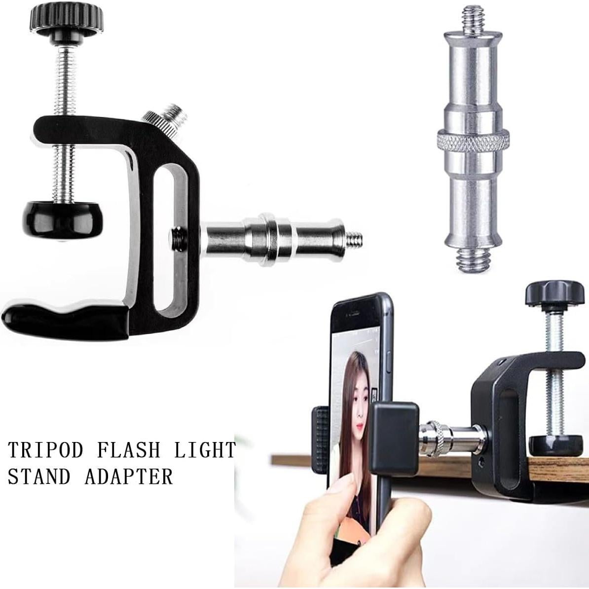 Adaptador Tornillo Macho 1/4 a 3/8 KuuGuu 70mm Aluminio