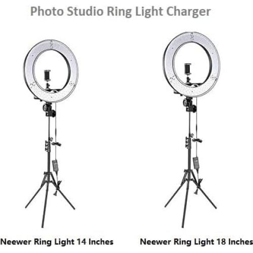 Adaptador de Corriente 15V 5A Neewer Ring Light 14" 18"