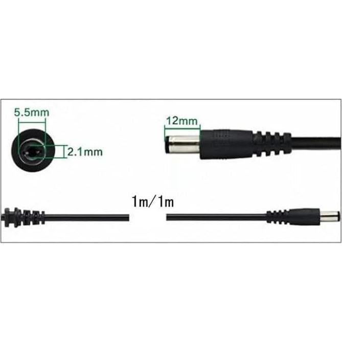 Adaptador de Corriente 15V 5A Neewer Ring Light 14" 18"