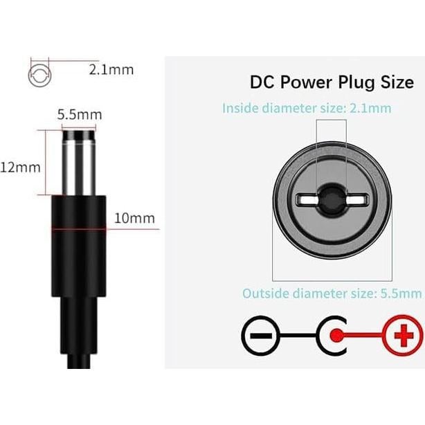 Adaptador de Corriente 15V 5A Neewer Ring Light 14/18"