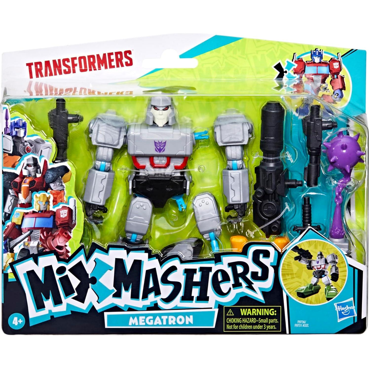 Transformers MixMashers Megatron Figura de Acción 12,7 cm