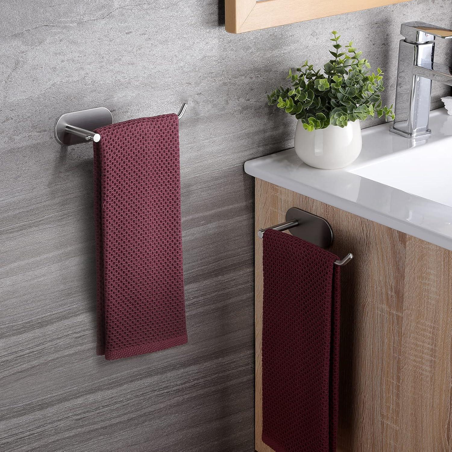 Anillos de Toalla SUNTECH T-1 2 Paquetes Soporte Adhesivo