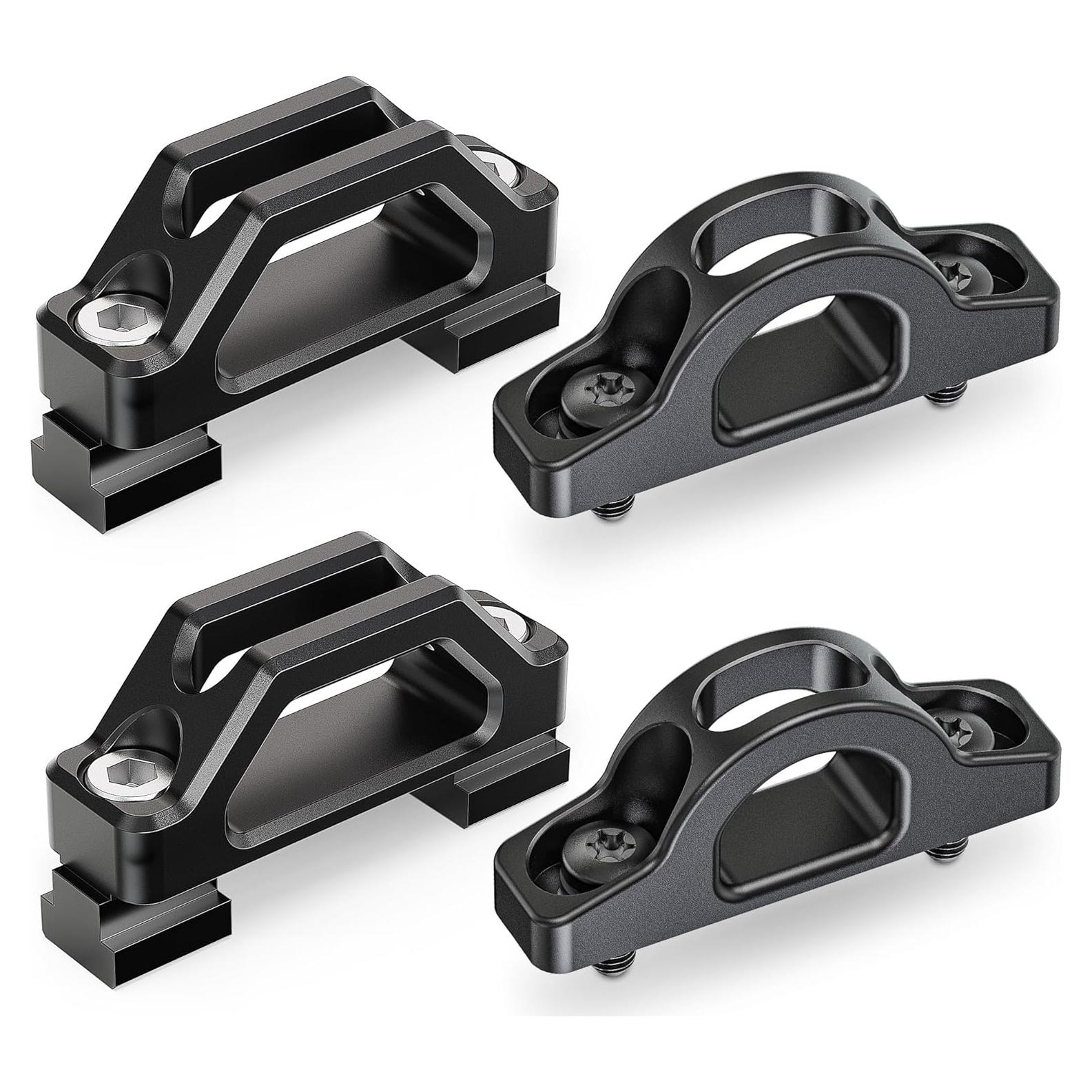 Anclajes de Carga MZS para Tacoma Tundra - 4 Piezas Negro