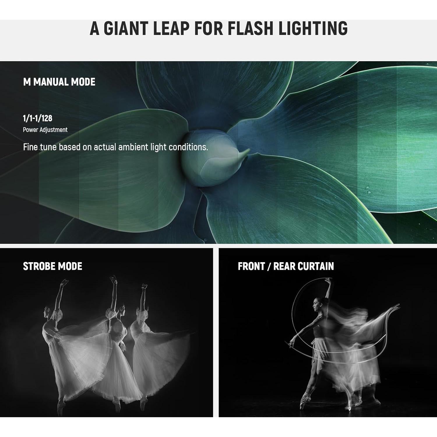 Flash Anillo Macro NEEWER RF1-S 76Ws GN15 para Cámara Sony