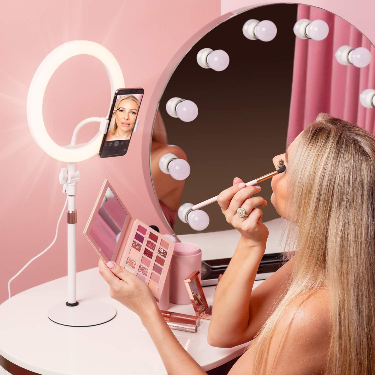 Luz de Anillo LITTIL Superstar 10" Ajustable 3 Modos de Luz