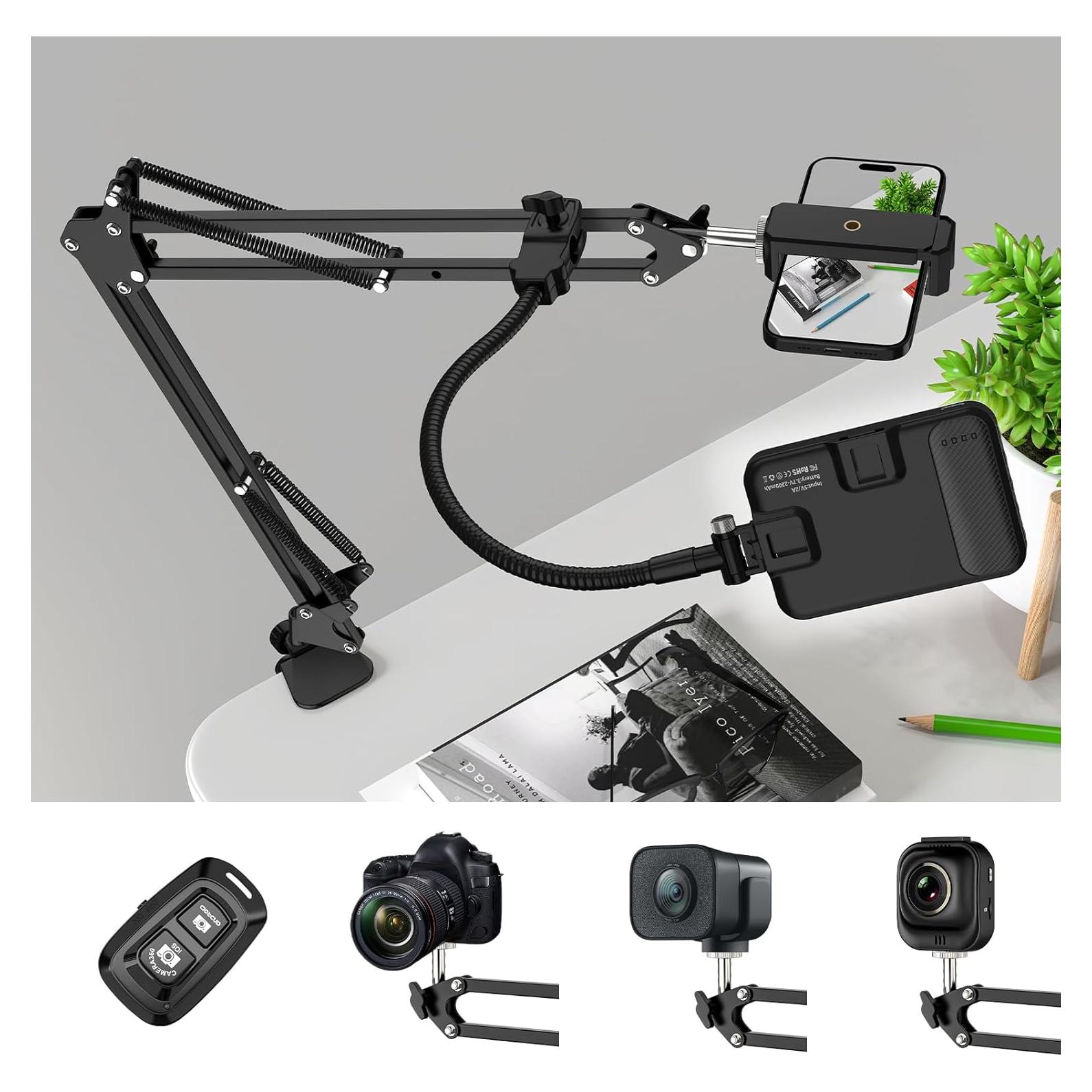 Soporte de Teléfono con Luz LED Gepege JDSD60 60 LED