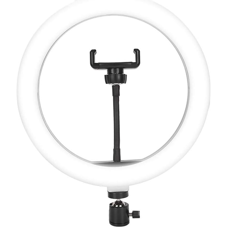 Cabezal de Anillo de Luz LED ZJchao 18W 26cm Ajustable