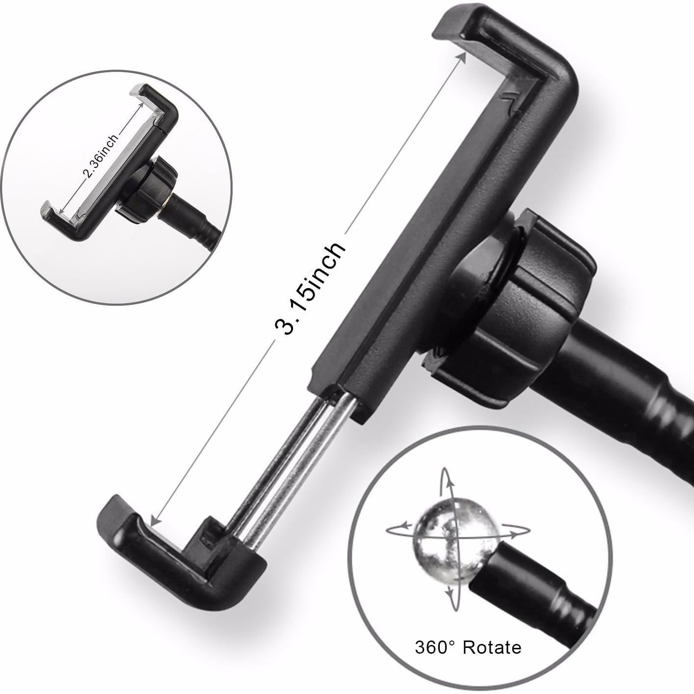 Anillo de Luz LED Selfie Sokani con Soporte para Móvil