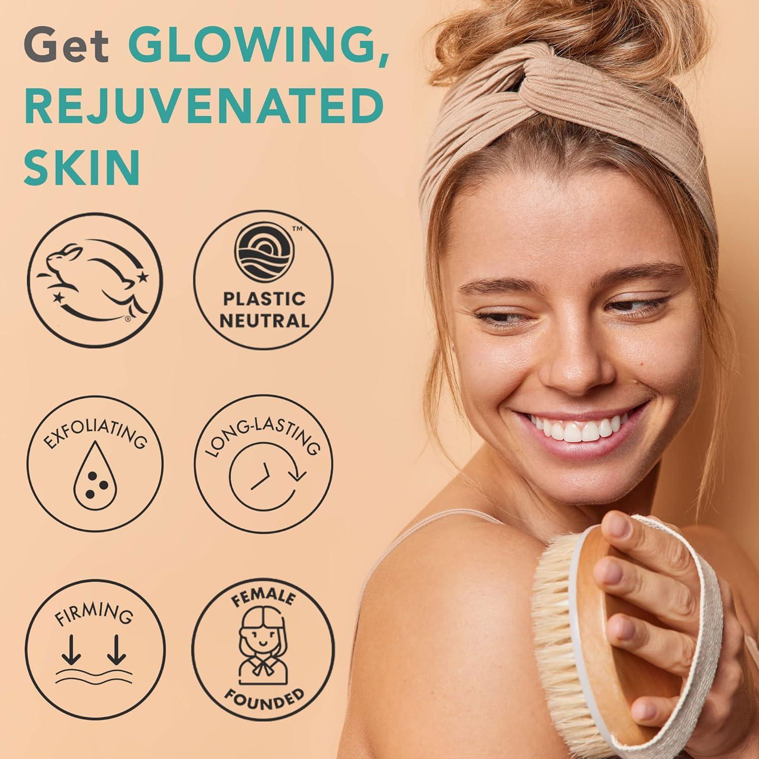 Cepillo Corporal Beauty By Earth Redondo Exfoliante Natural