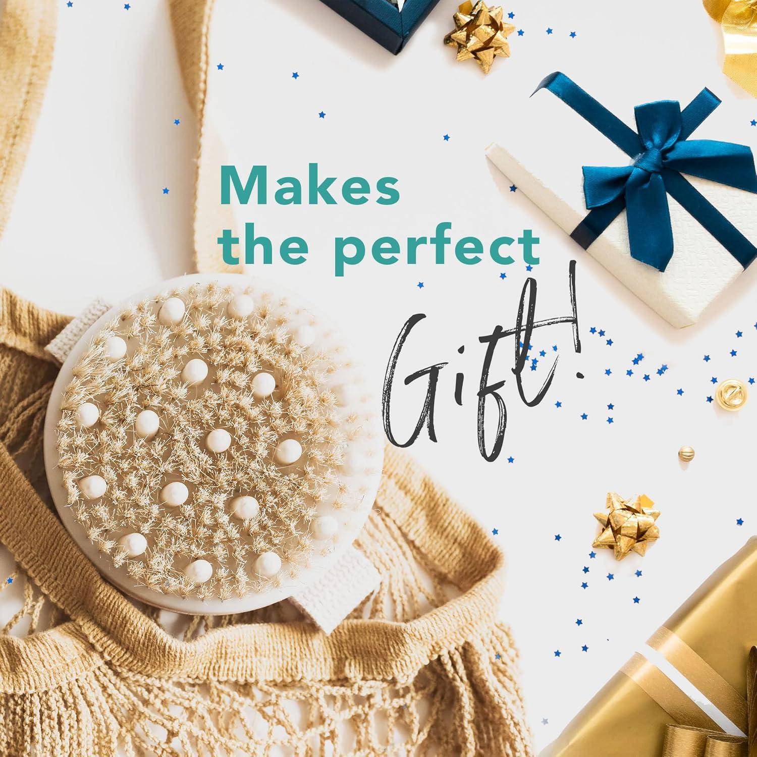 Cepillo Corporal Beauty By Earth Redondo Exfoliante Natural