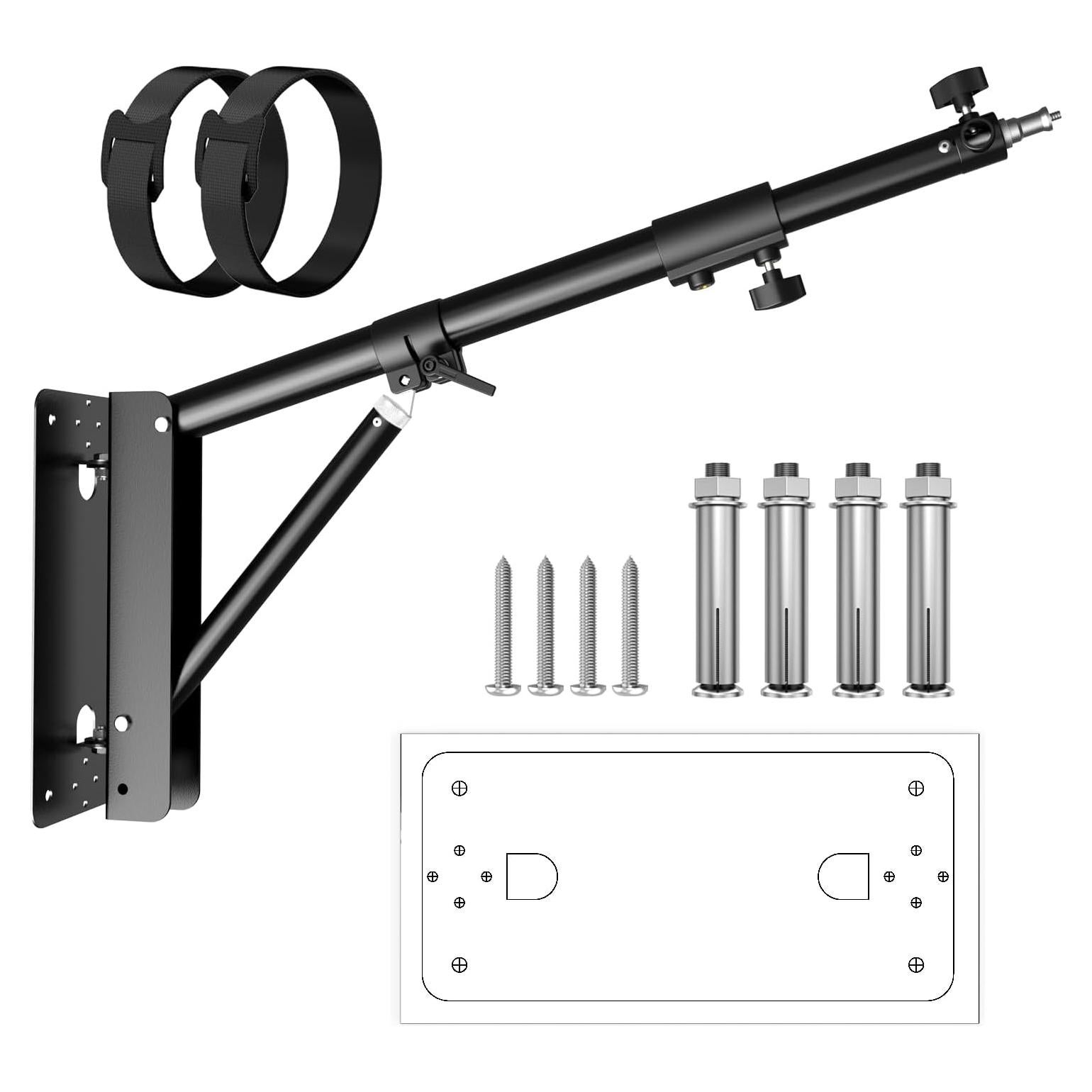 Soporte de Montaje de Luz de Anillo Apoueik SJJ-1 Ajustable 75-130cm