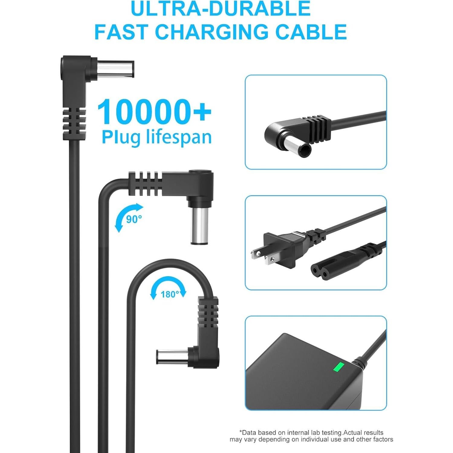 Cable de Alimentación 15V 4.8A Neewer 15FT para Luz de Anillo