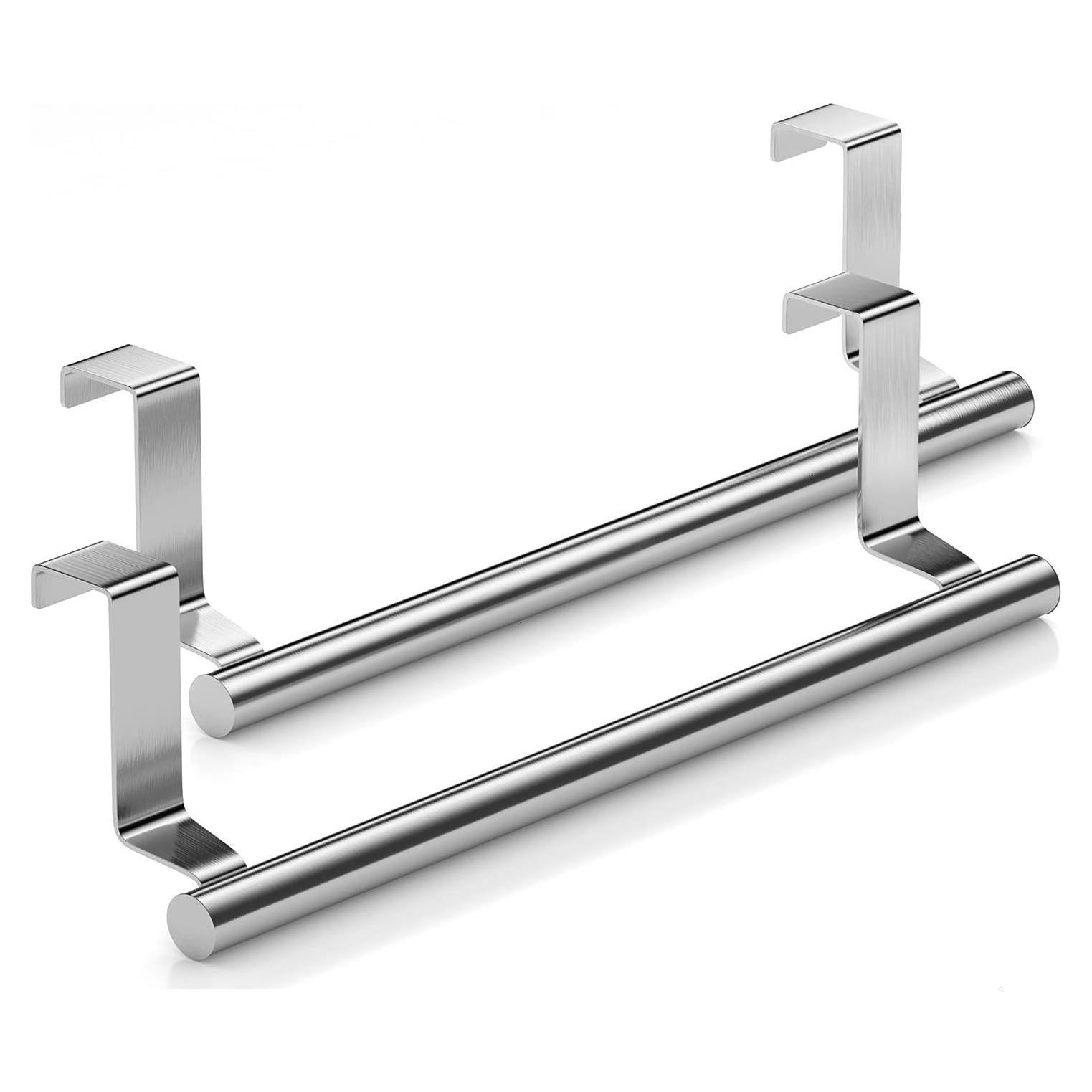 Soporte de Toallas Mosuch Acero Inoxidable 2 Piezas Plata