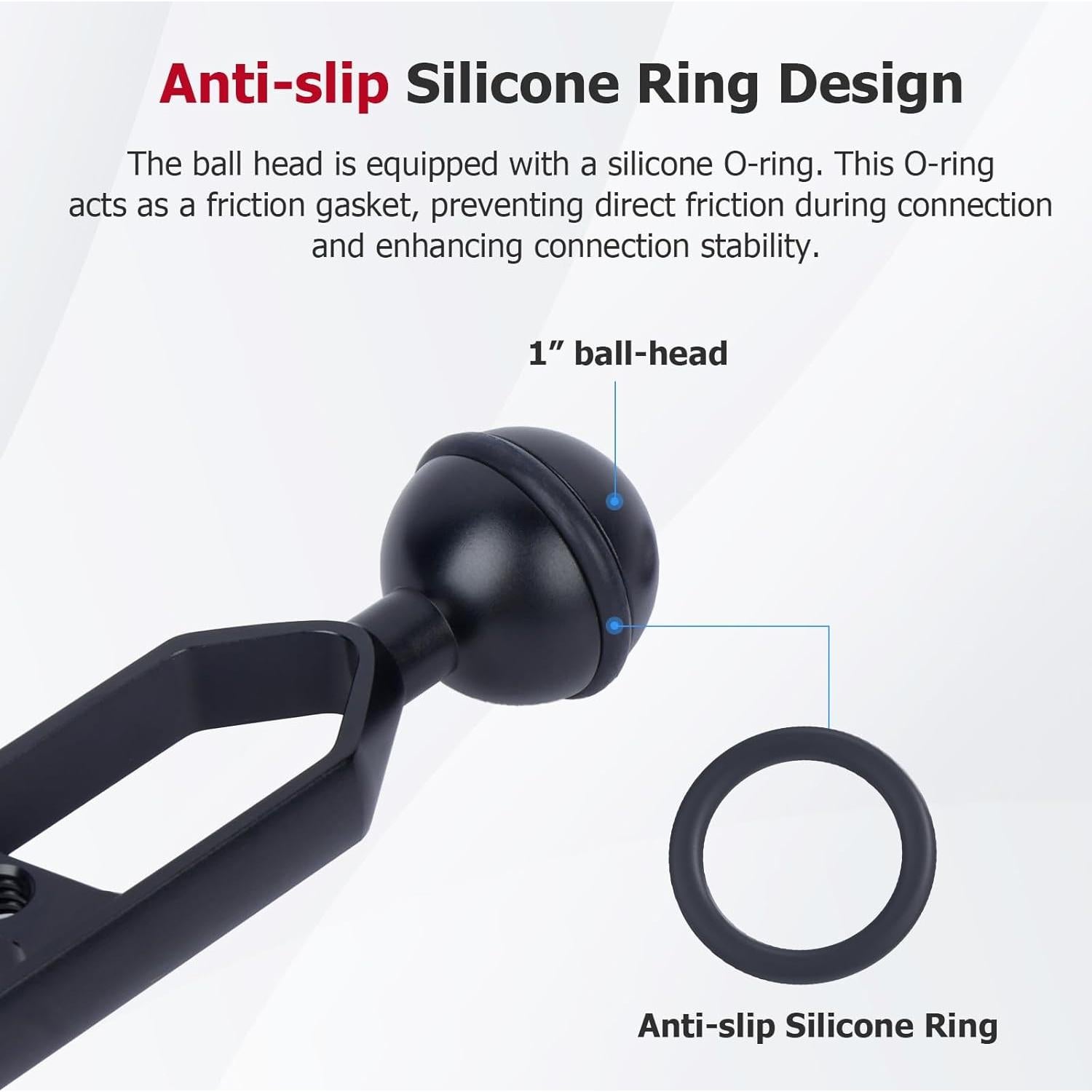 Brazo de Montaje Ajustable Mechrig 9" para GoPro y DSLR