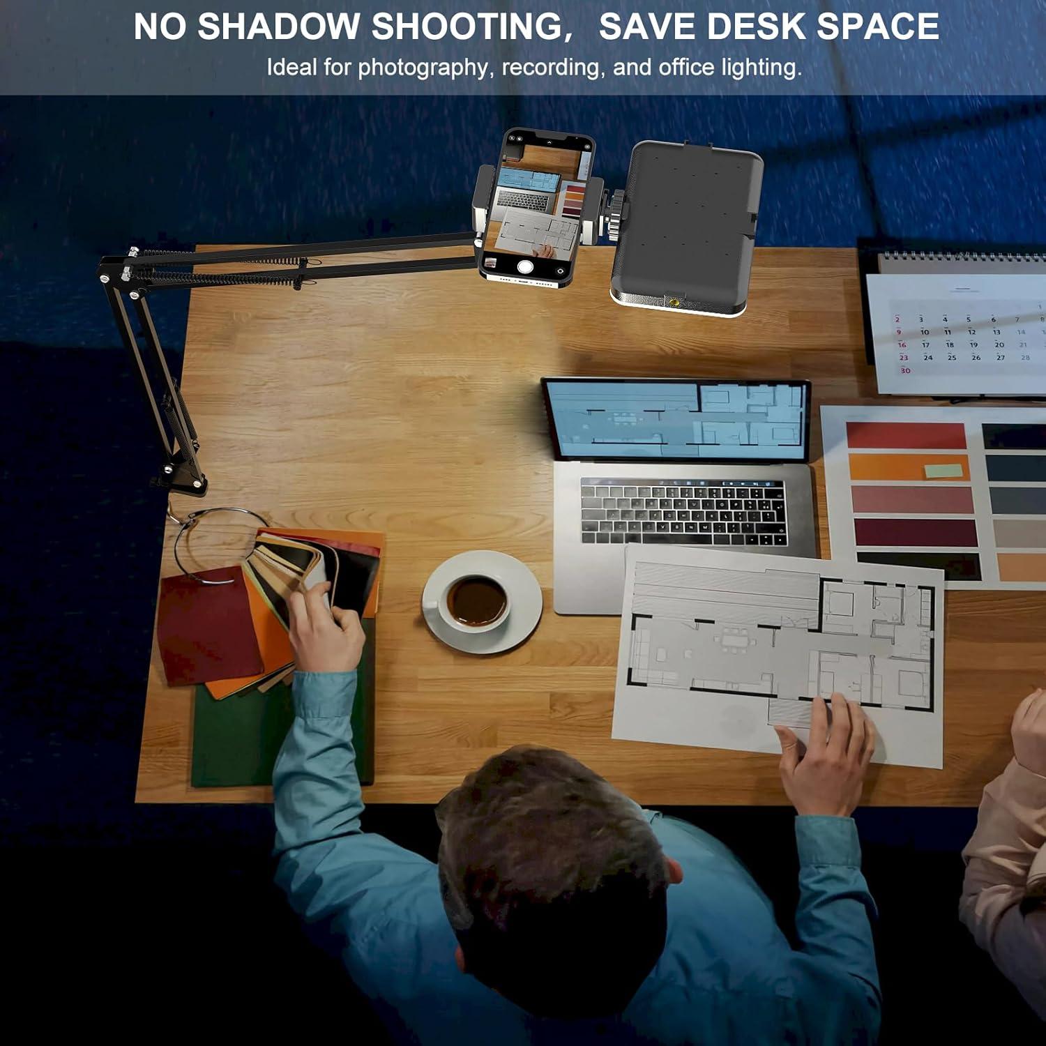 Luz LED para Selfie MLSAC MC-23 con Soporte Ajustable USB