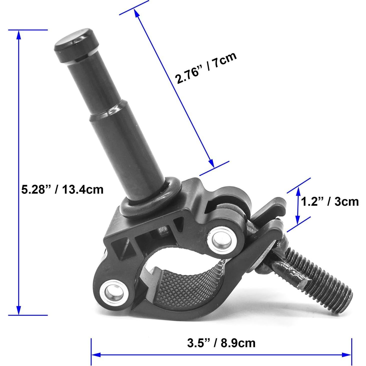 Abrazadera de Acoplamiento PHOCUS 30-35mm para Estudio
