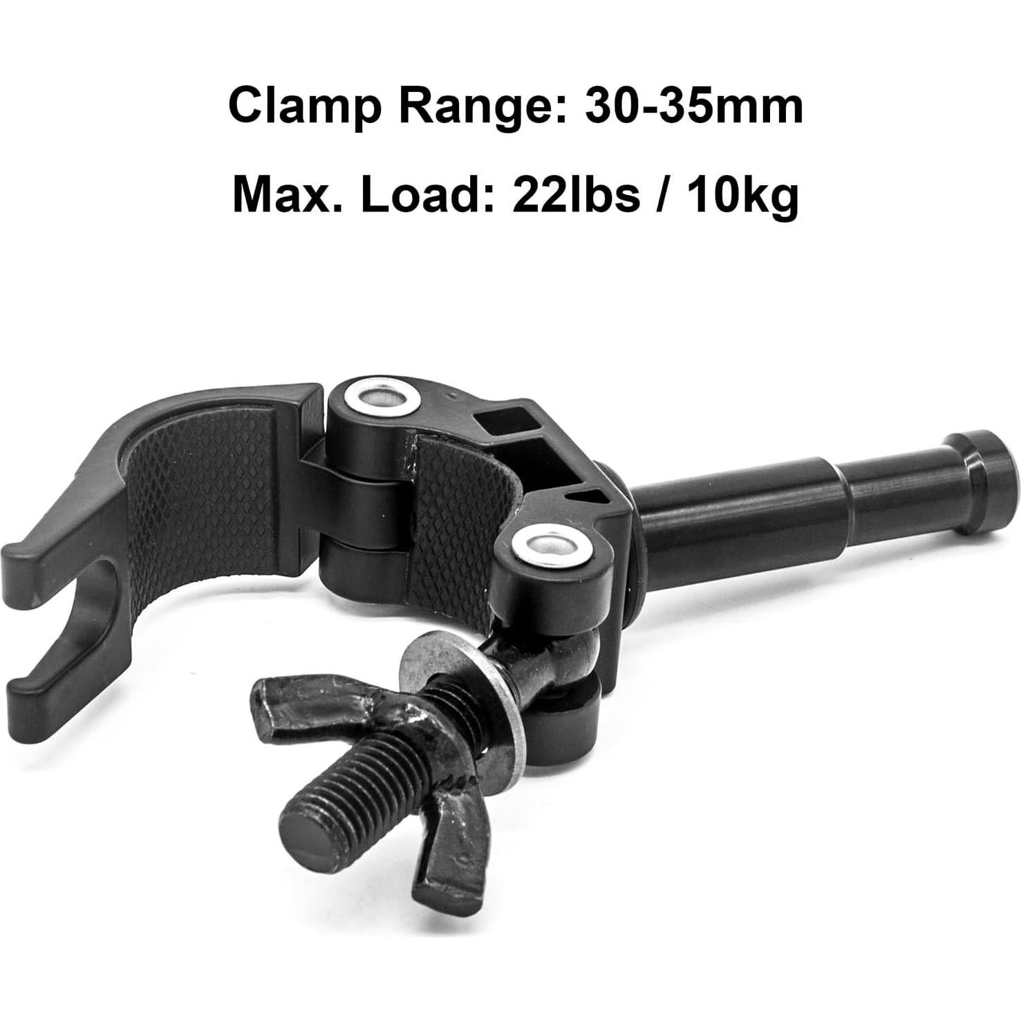 Abrazadera de Acoplamiento PHOCUS 30-35mm para Estudio