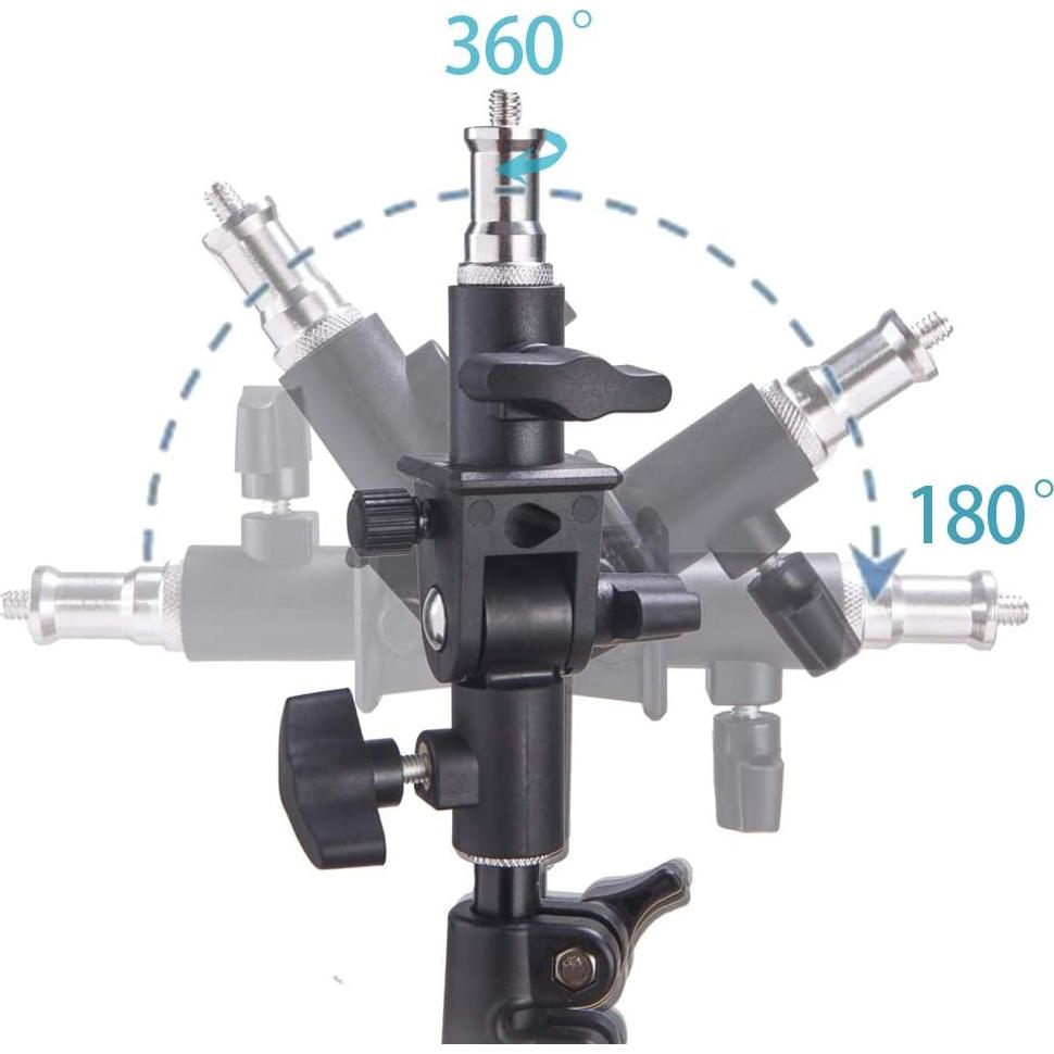 Adaptador en U WELLMAKING para Paraguas y Soporte de Luz