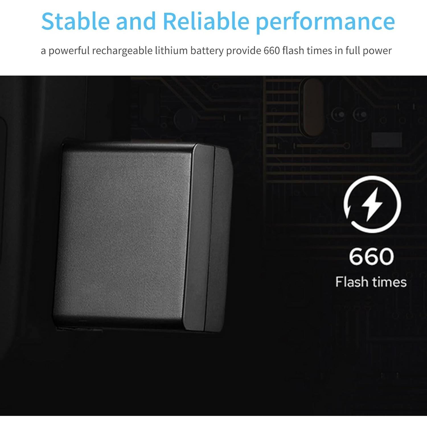 Flash Anular Macro Godox MF-R76 para Cámaras Sony, Canon, Nikon