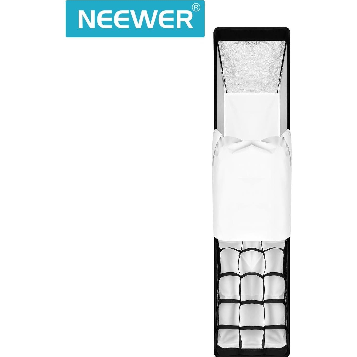 Softbox Neewer 35x160 cm con Rejilla y Montura Bowens