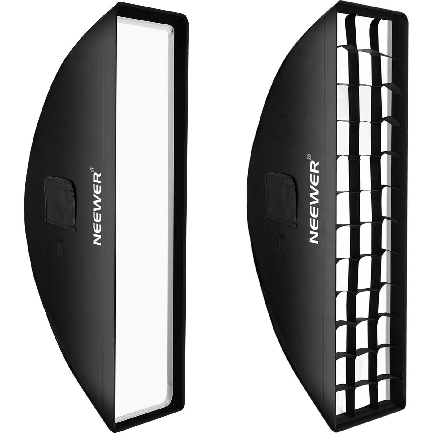 Softbox Neewer 35x160 cm con Rejilla y Montura Bowens