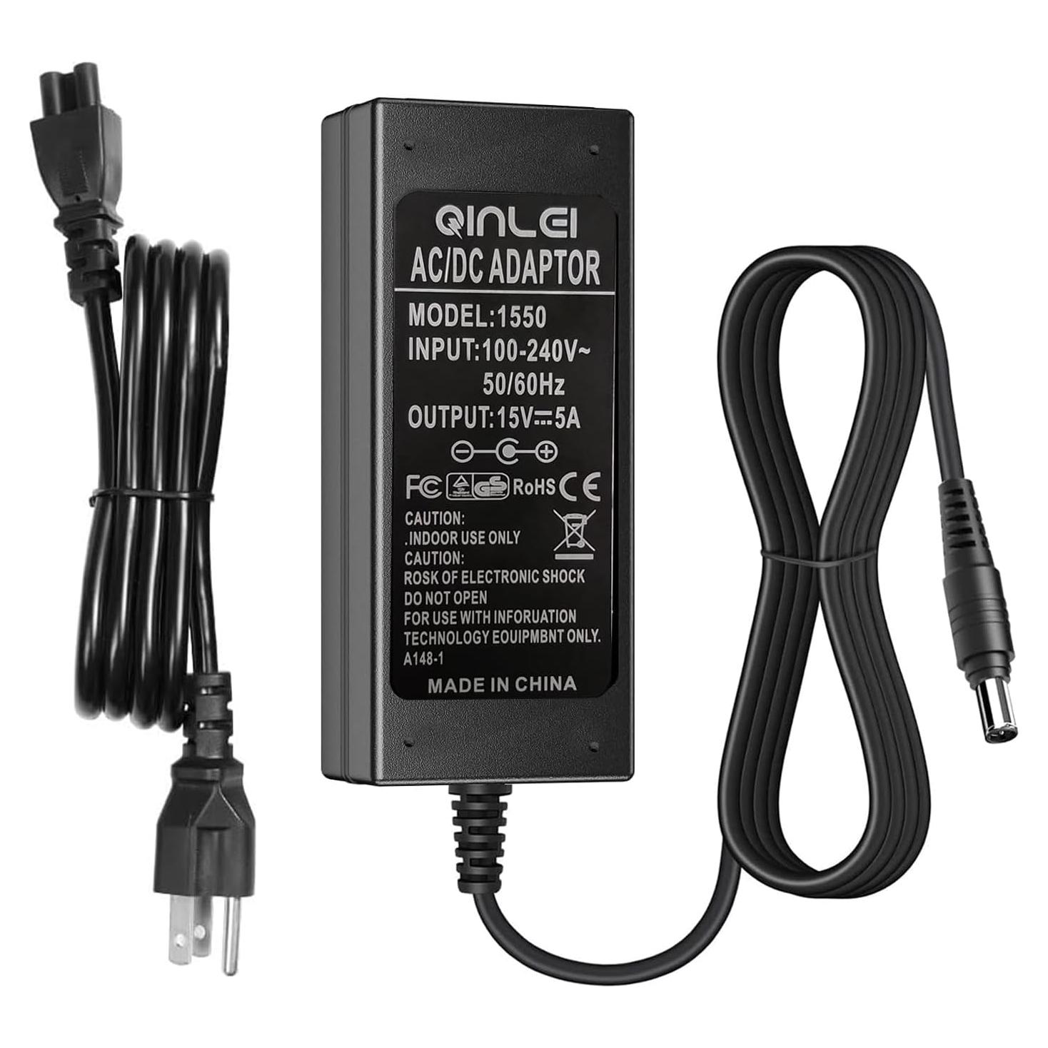 Cable de Alimentación 15V Neewer NW-150480D2 2.68m para Luz de Anillo