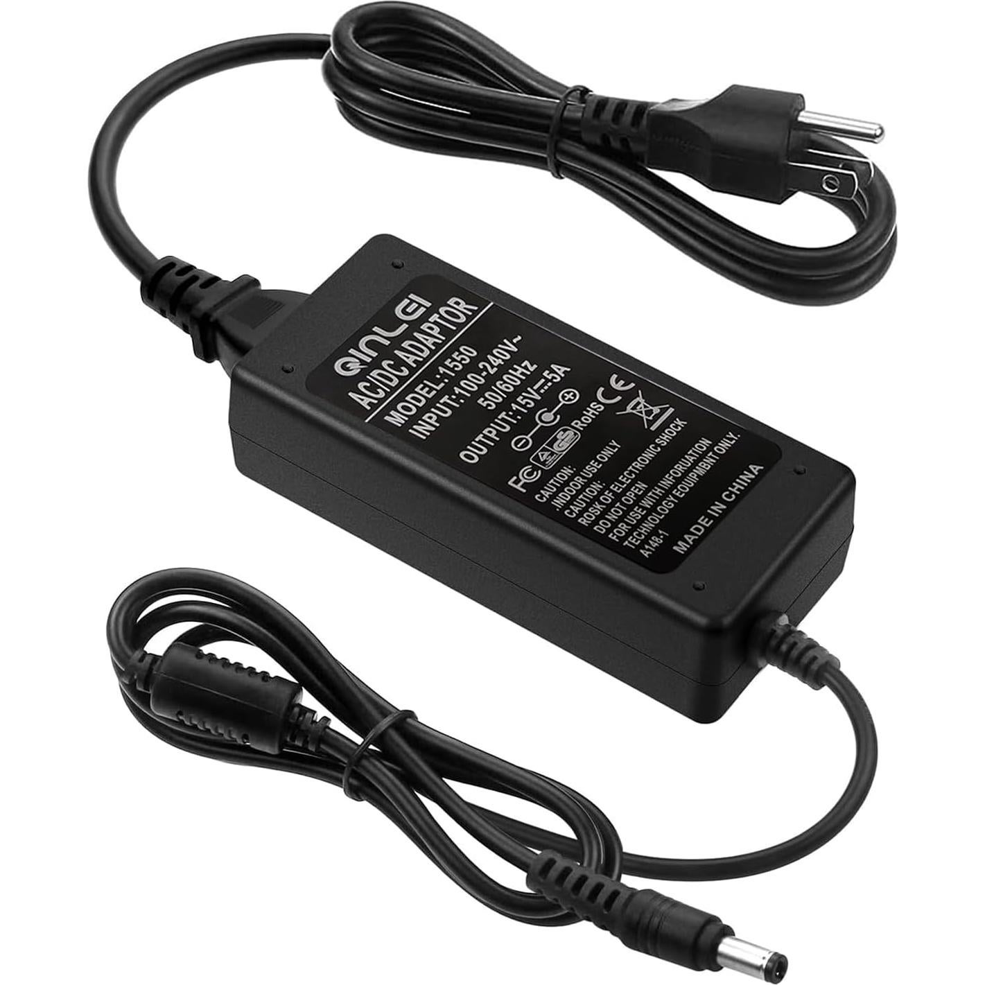 Cable de Alimentación 15V Neewer NW-150480D2 2.68m para Luz de Anillo