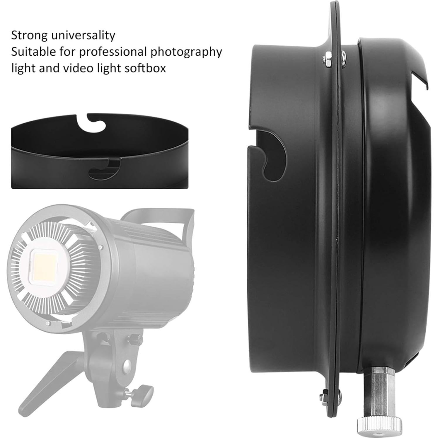 Adaptador Elinchrom a Bowens para Softbox - Eujgoov