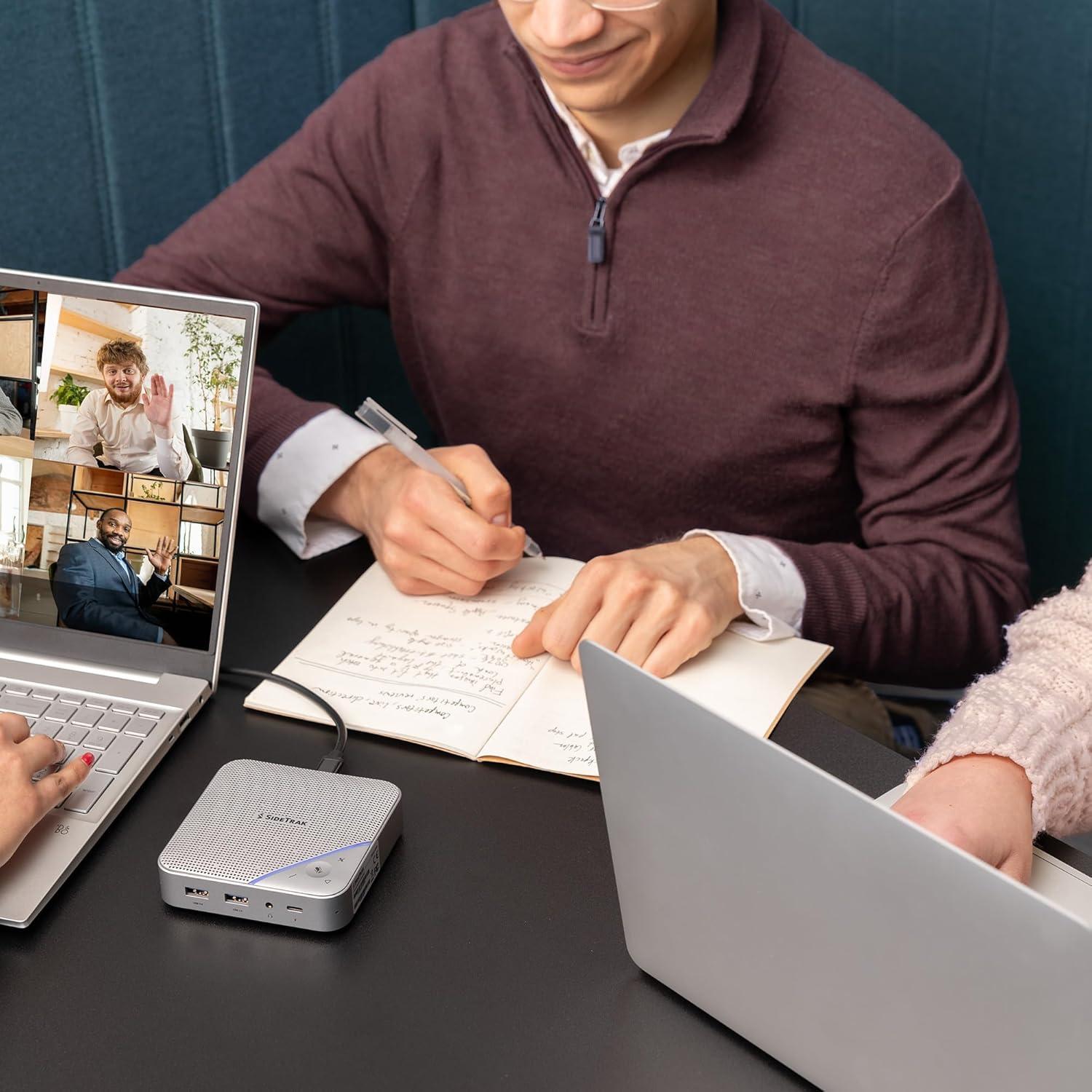 Hub de Altavoz Portátil Stand Steady STHB1M4KSKMC 360° Audio