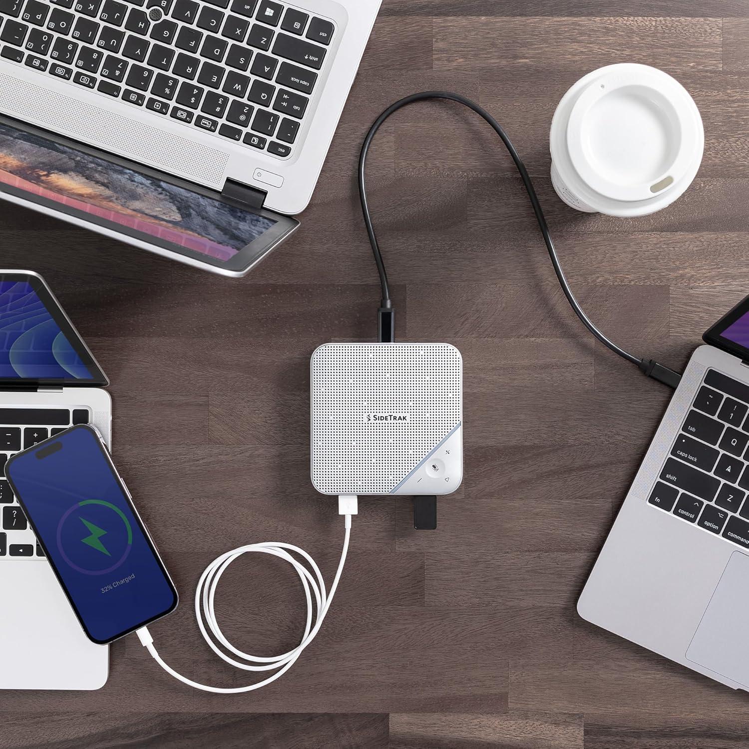 Hub de Altavoz Portátil Stand Steady STHB1M4KSKMC 360° Audio