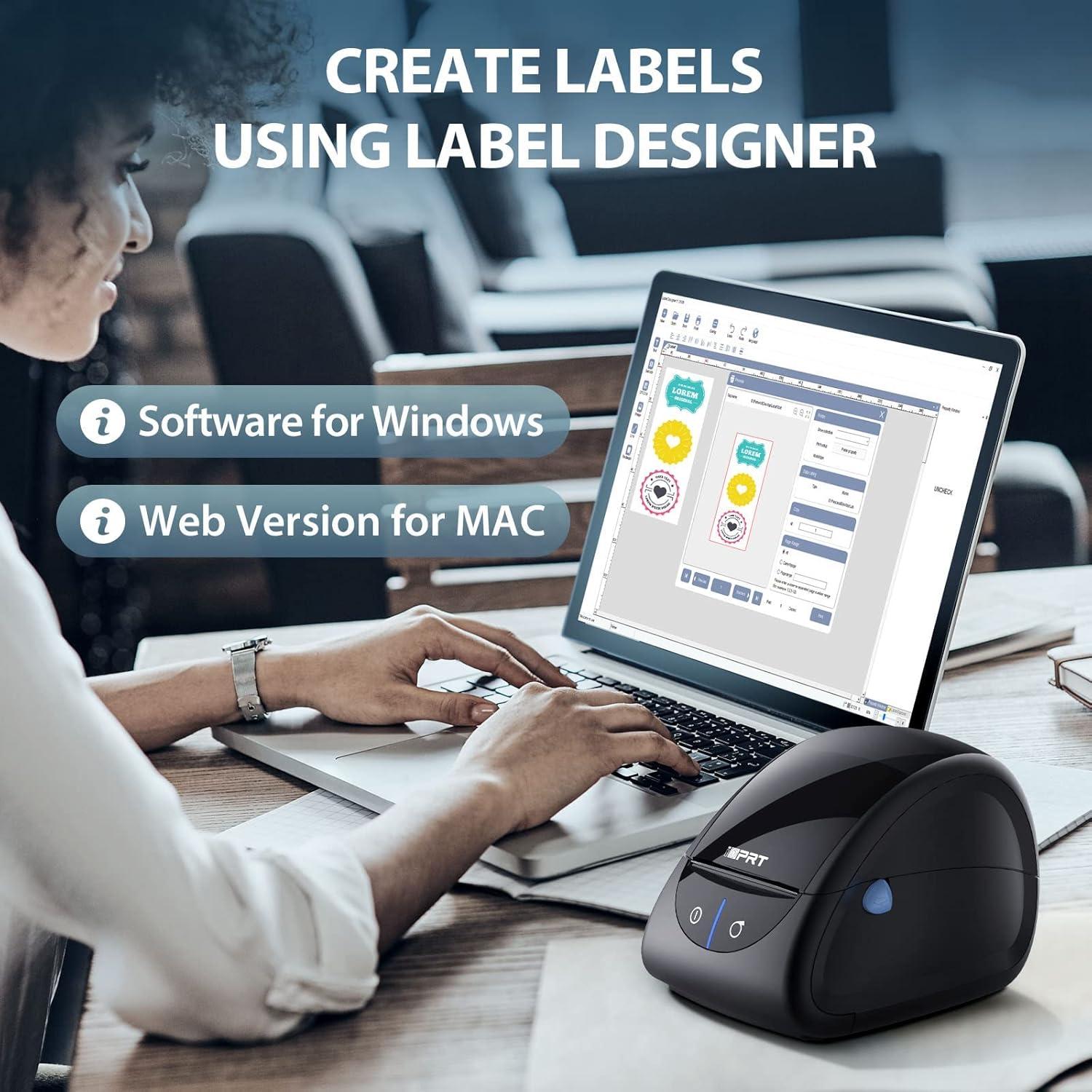 Impresora Térmica de Etiquetas iDPRT SP310 - Soporta 25-80mm