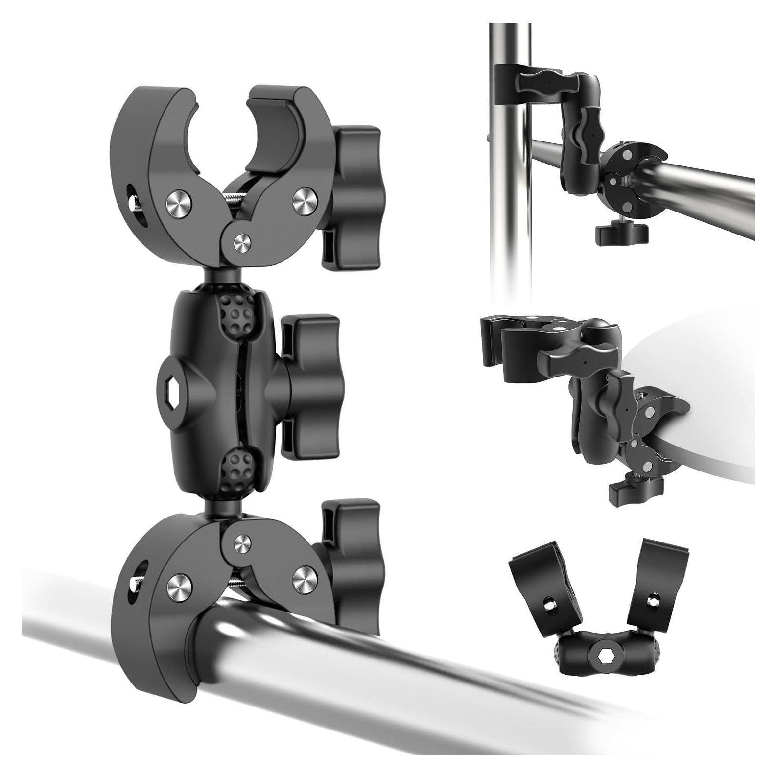 Soporte Abrazadera Doble TsOnaRegion para Fotografía 2.3kg