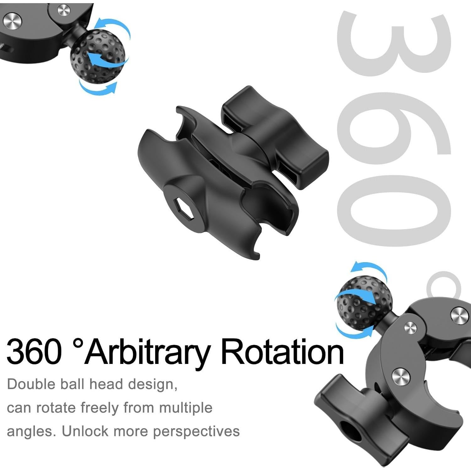 Soporte Abrazadera Doble TsOnaRegion para Fotografía 2.3kg