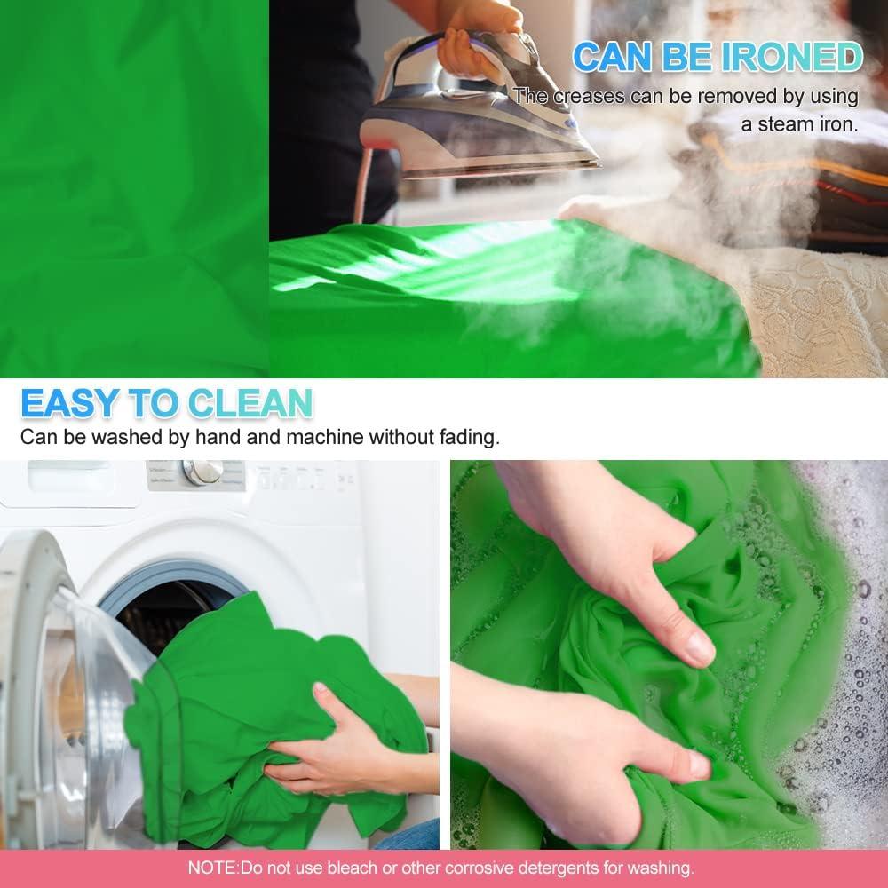 Fondo de Pantalla Verde JEBUTU 1.92 x 3.05 m con Soporte