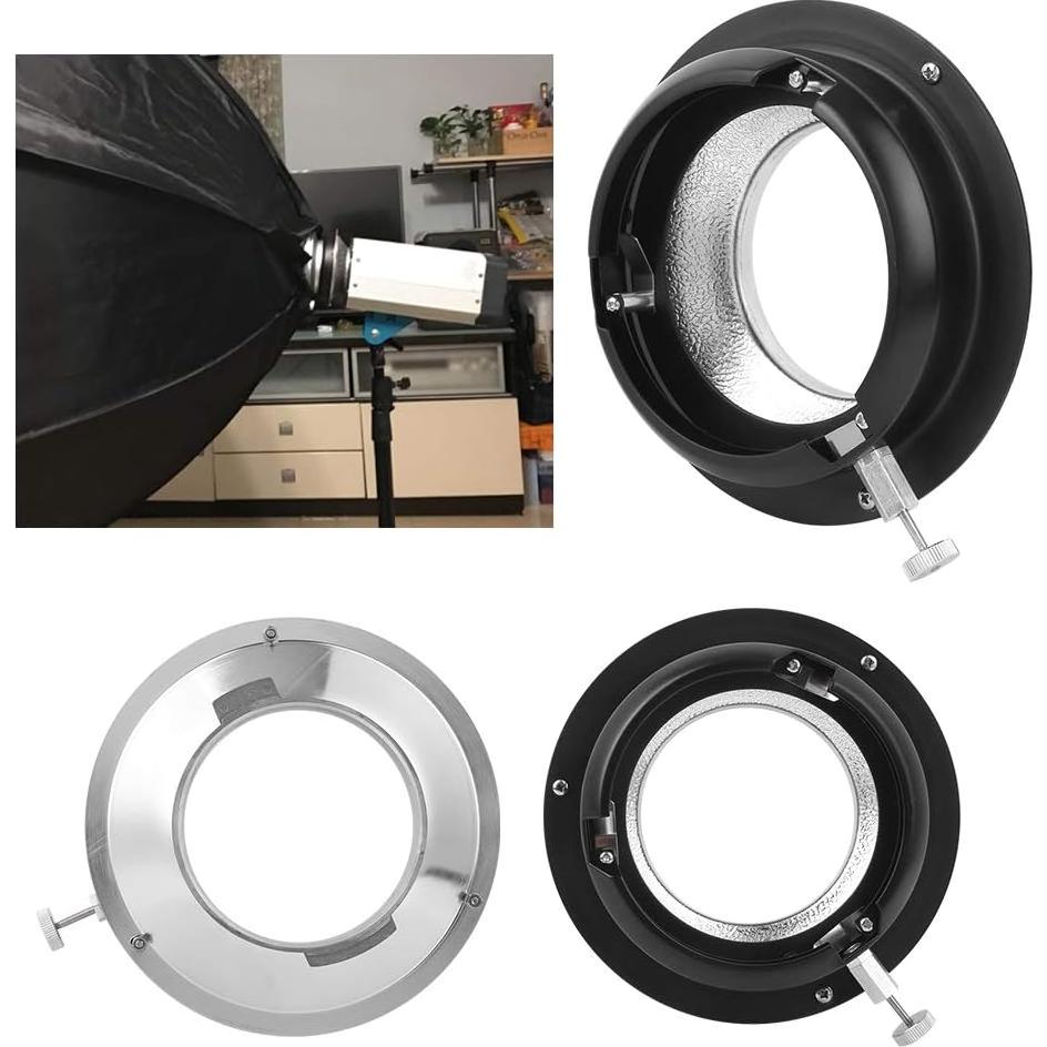 Adaptador de anillo Speed Broncolor a Bowens Tbest 330g