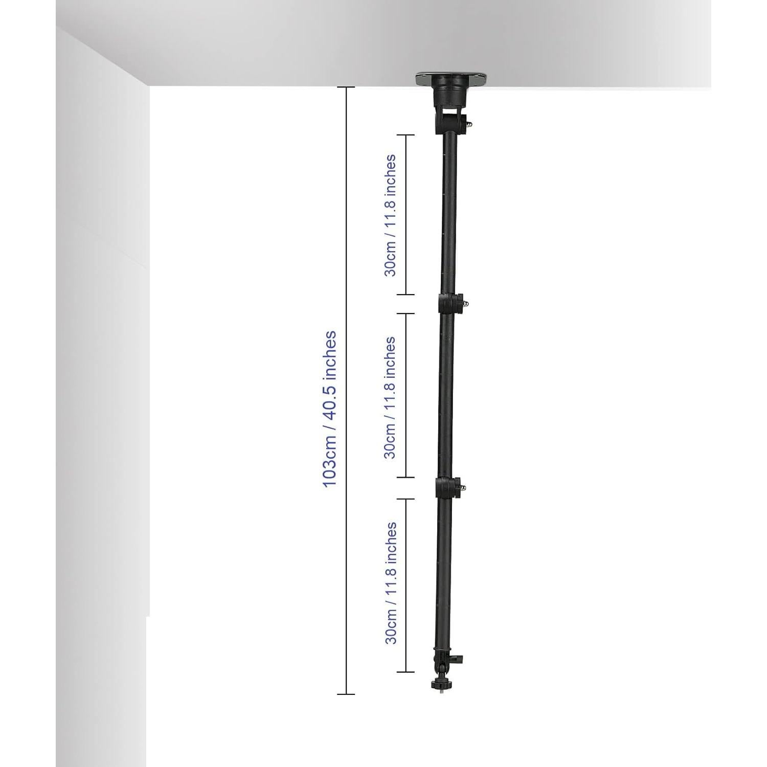 Soporte de Montaje en Pared Acetaken 40.5" para Luz de Video