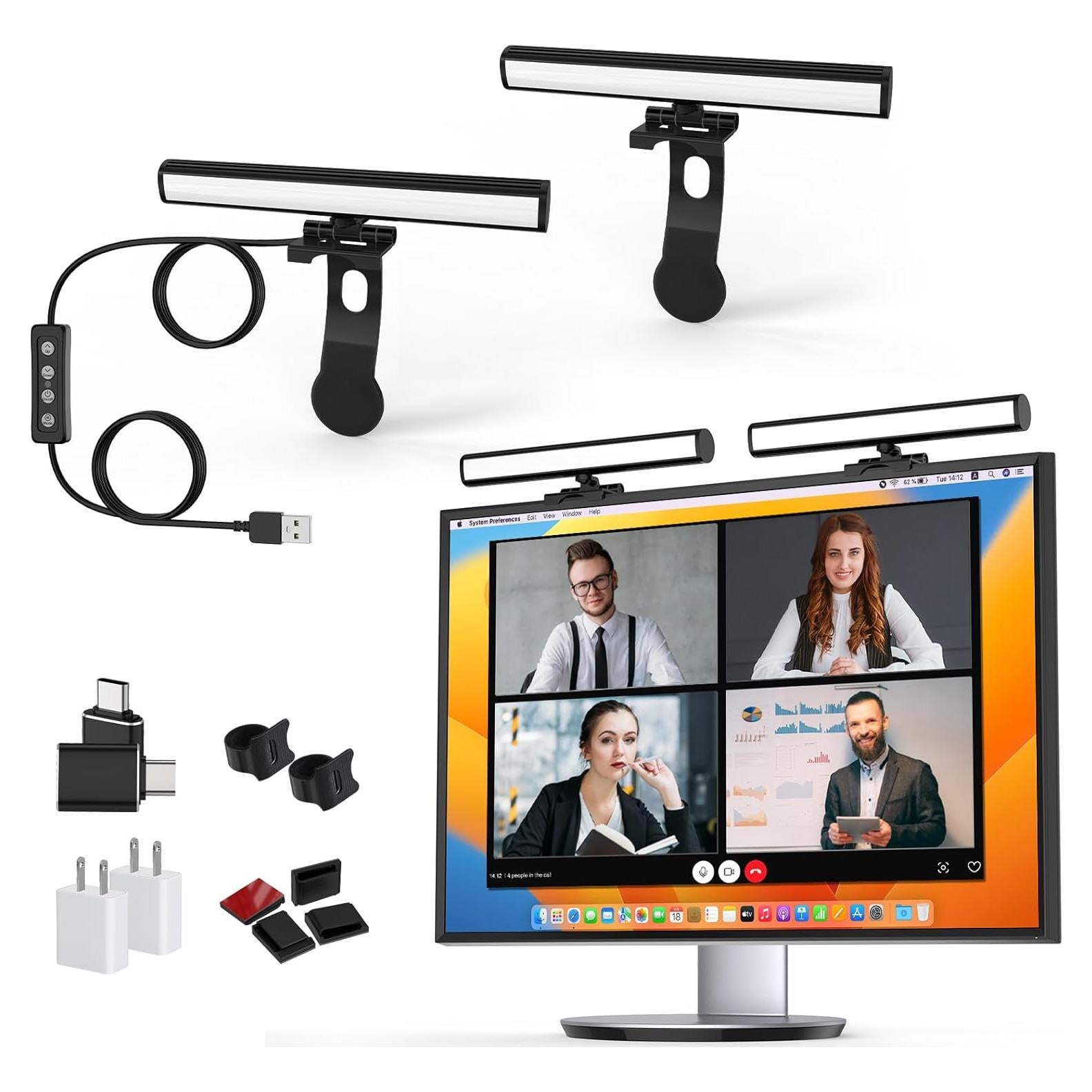 Barra de Luz para Videoconferencias Hagibis H200 - 10 Brillos