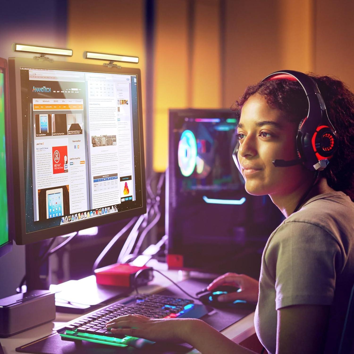 Barra de Luz para Videoconferencias Hagibis H200 - 10 Brillos