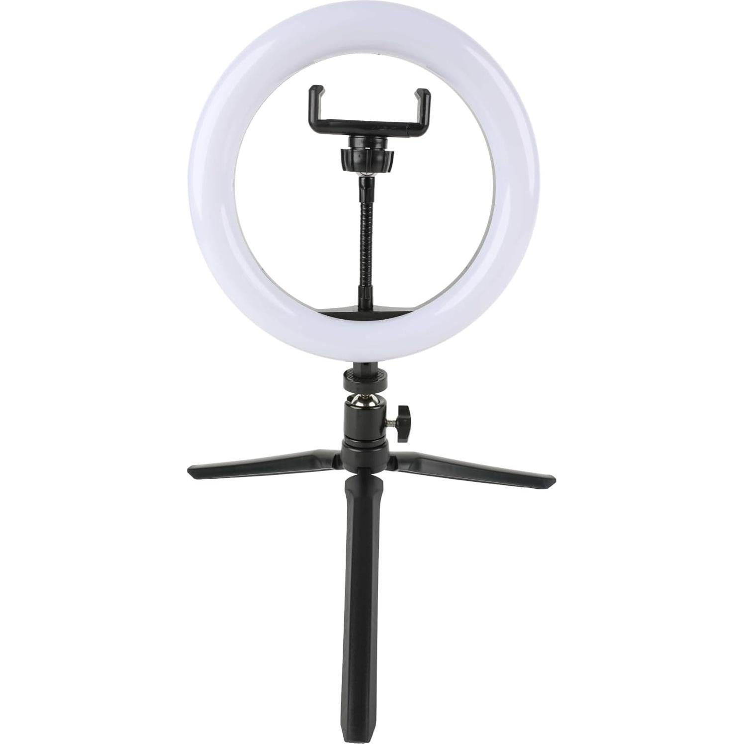 Anillo de Luz RGB Vivitar 20.32 cm con Soporte para Teléfono