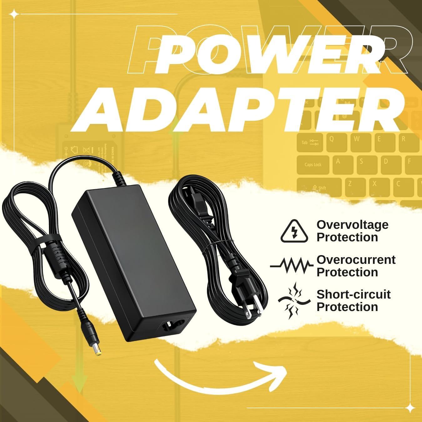 Cable de Alimentación 15V Marg para Luz de Anillo Neewer 35cm