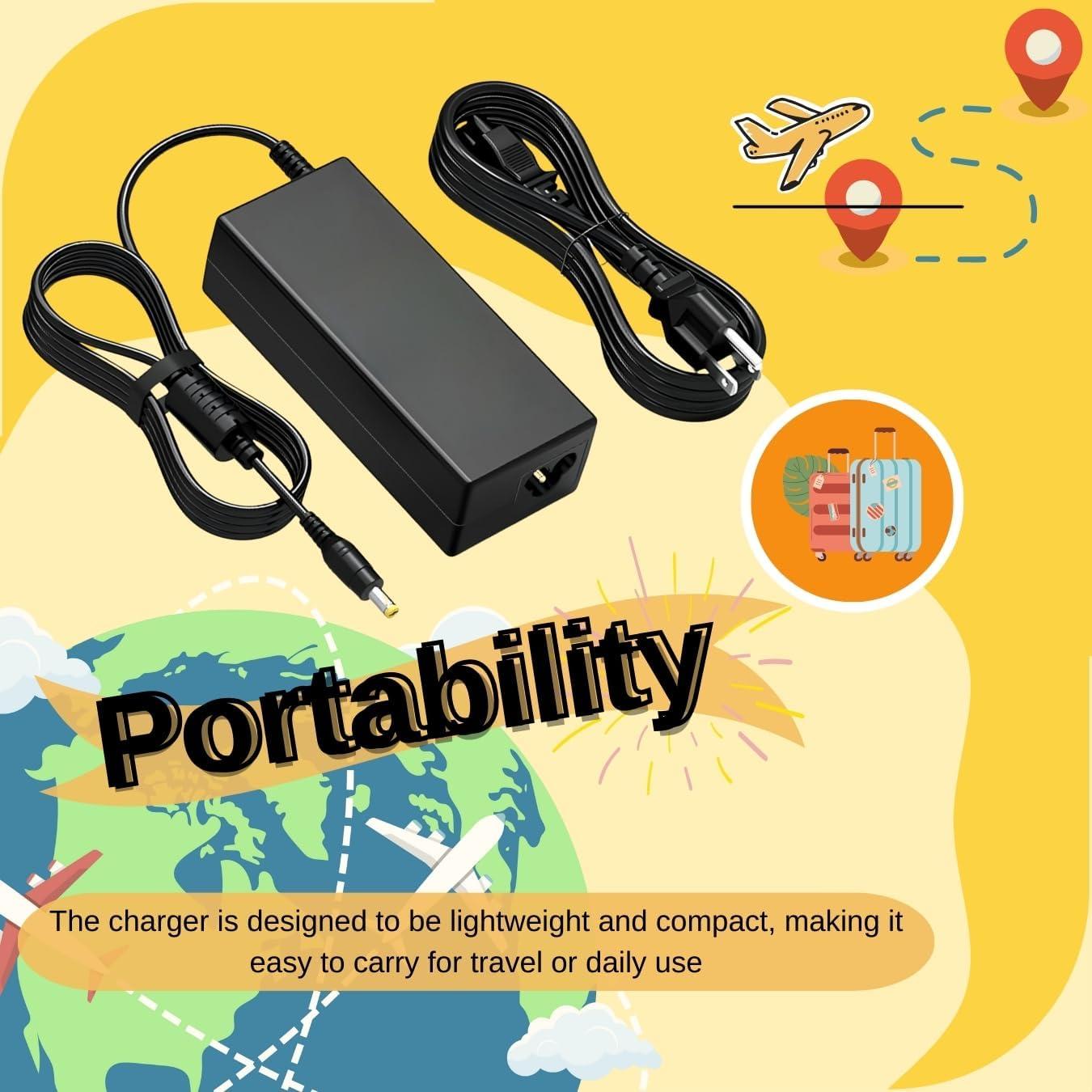 Cable de Alimentación 15V Marg para Luz de Anillo Neewer 35cm