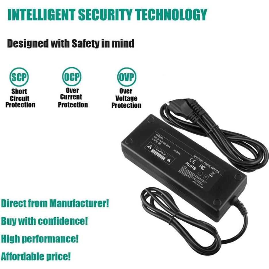 Adaptador de corriente AC 15V 5A Kybate para Neewer Ring Light