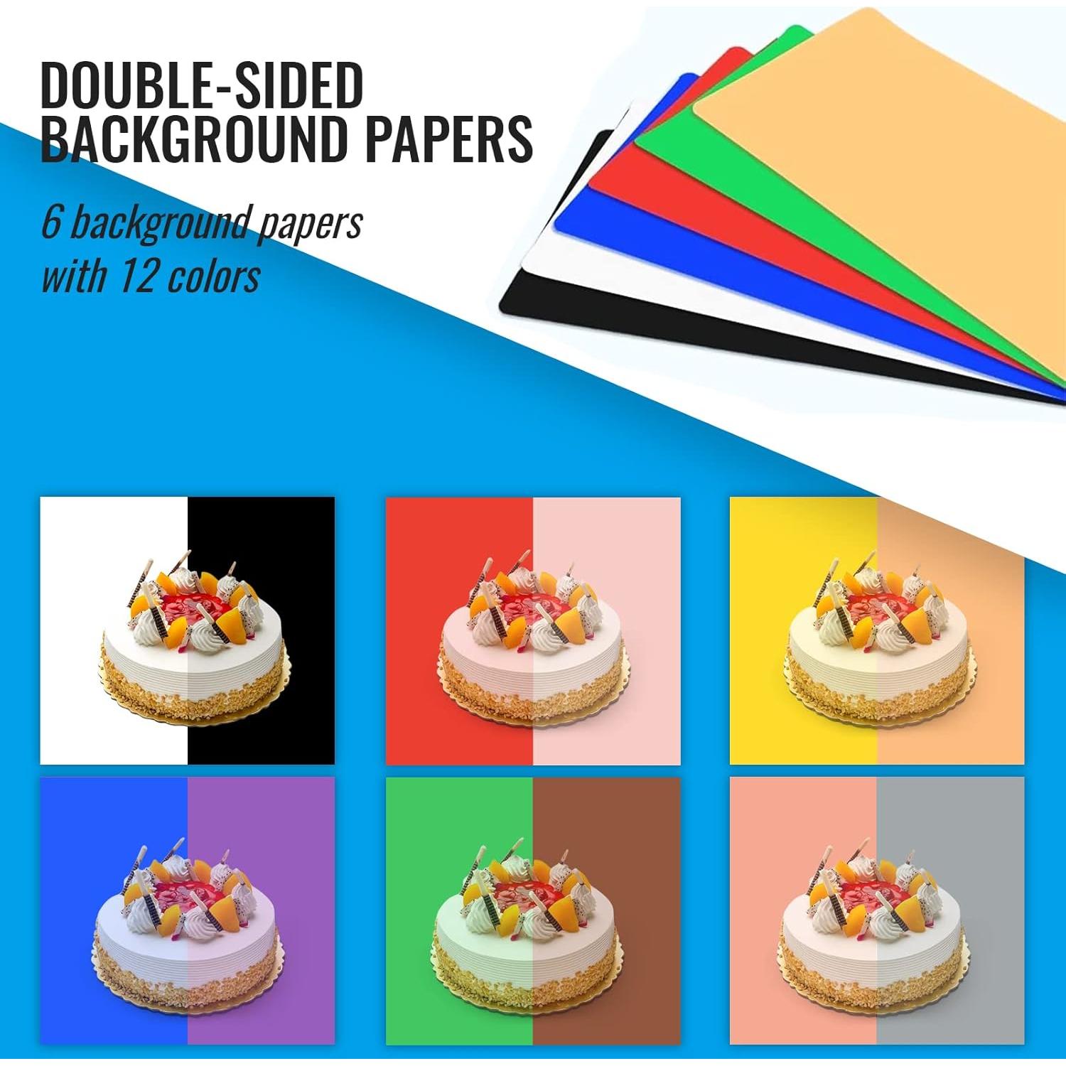 Caja de Luz Fotográfica Plegable OBEST 40cm con 160 LED