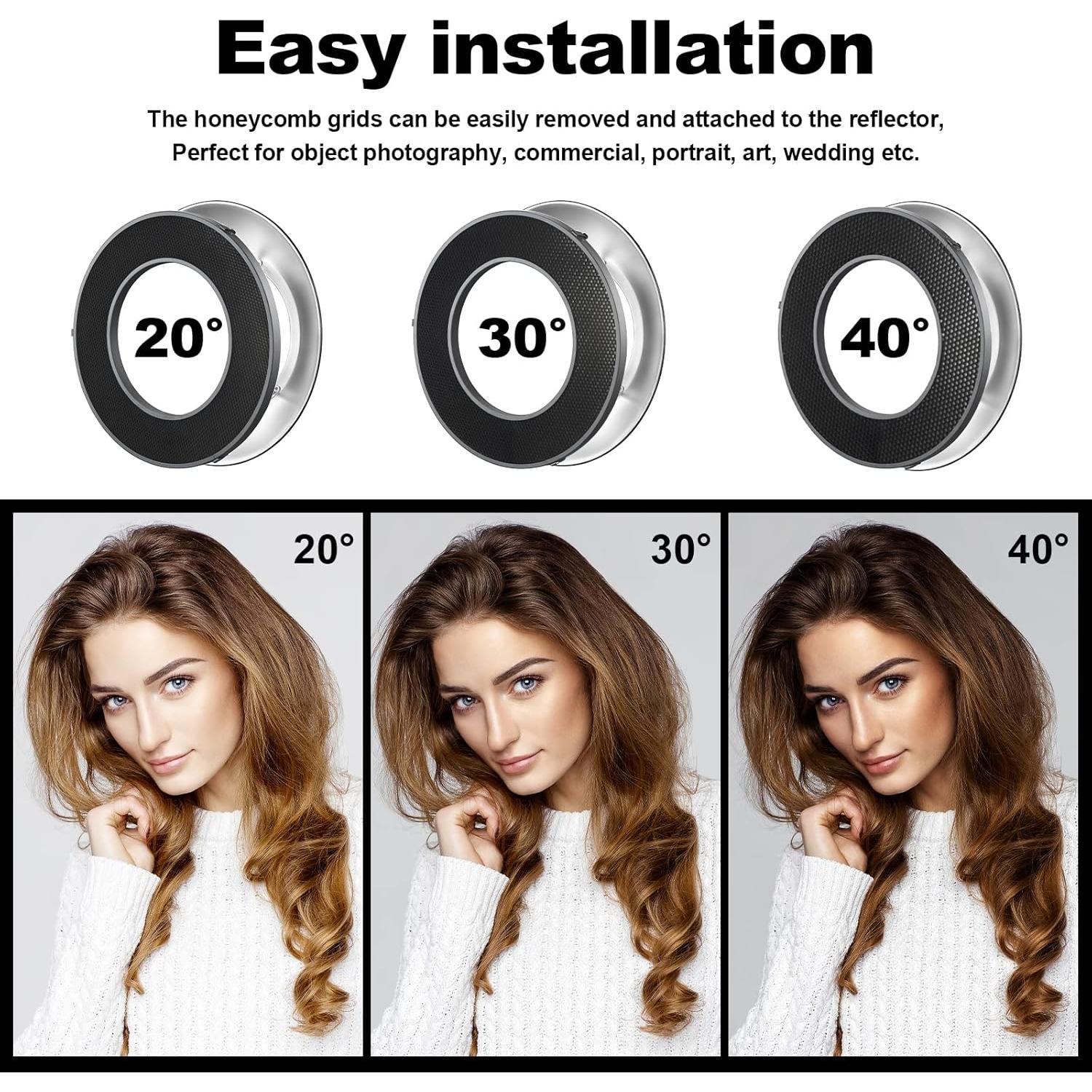 Rejilla de Panal de Abeja Godox R200-RHC30 para Reflector RFT-25S