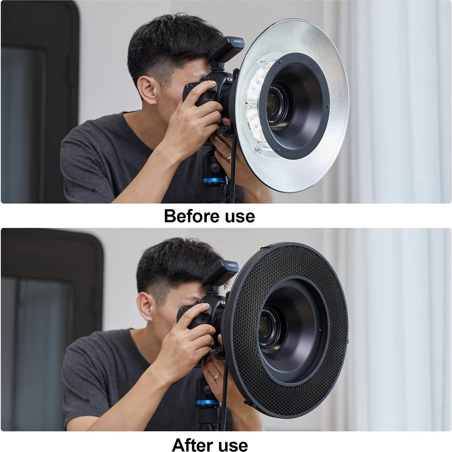 Rejilla de Panal de Abeja Godox R200-RHC30 para Reflector RFT-25S