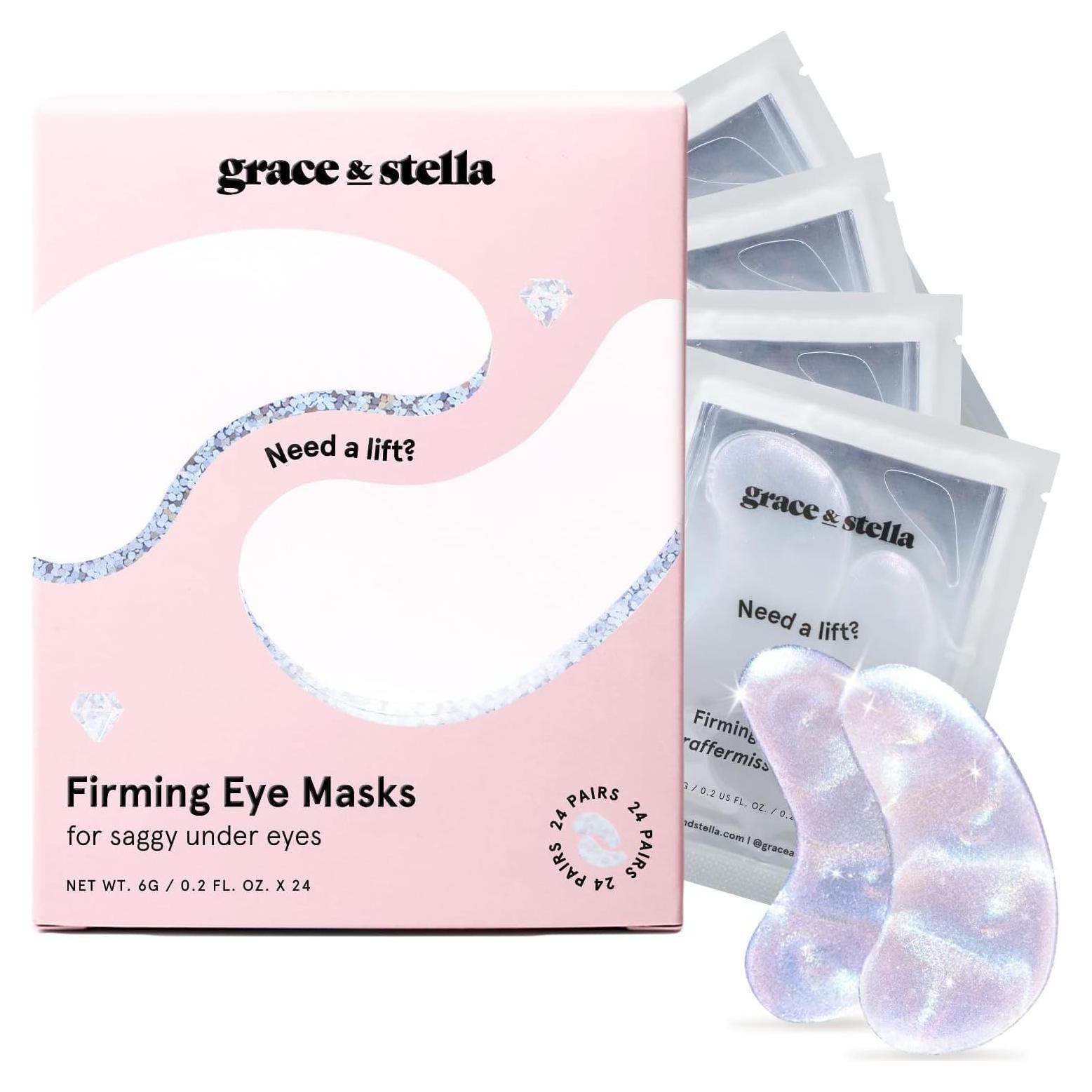 Parches para Ojos Grace & Stella - 24 Pares Reafirmantes